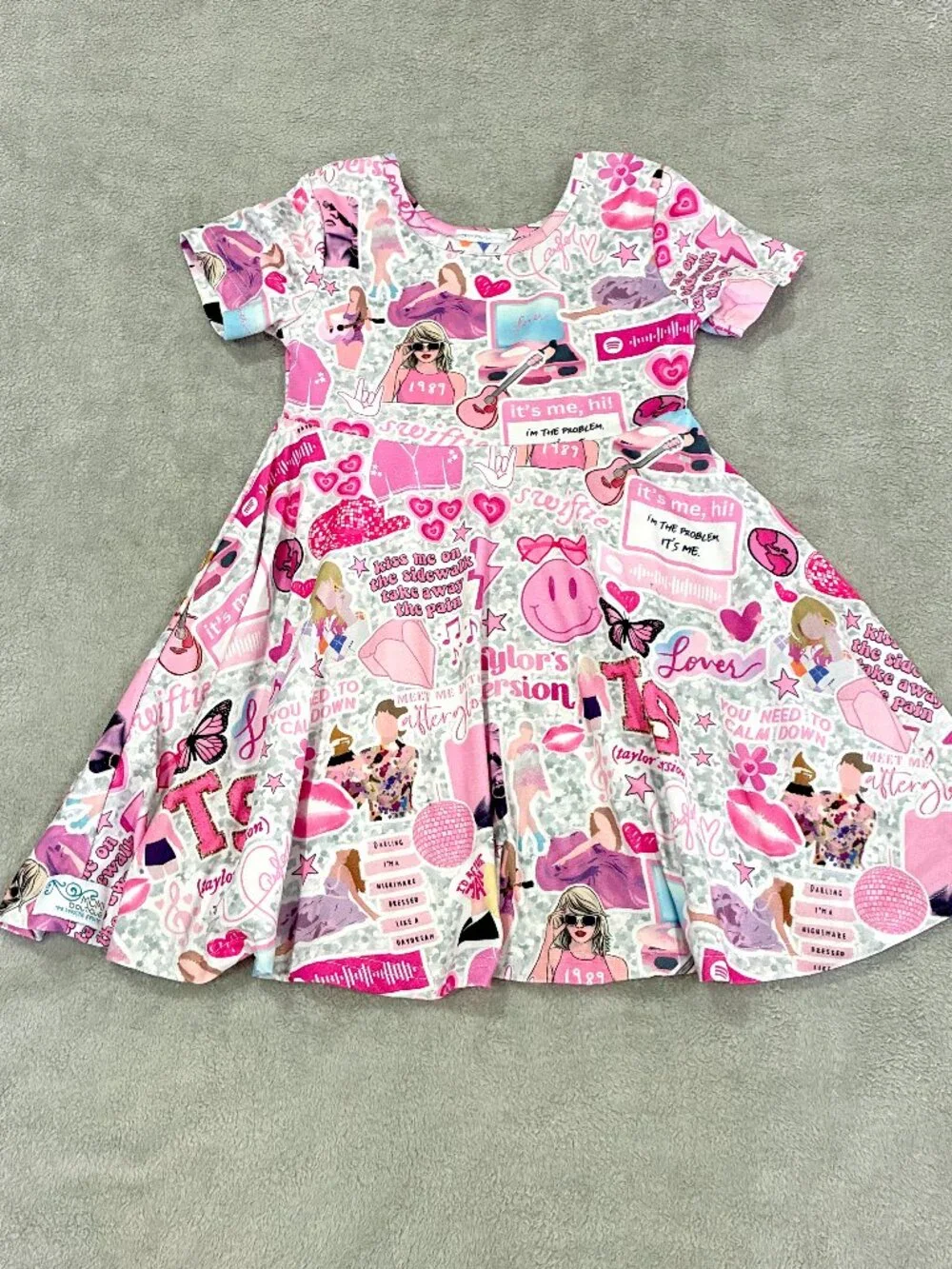 Taylor Swift Baby Doll Dress Girls Size 4